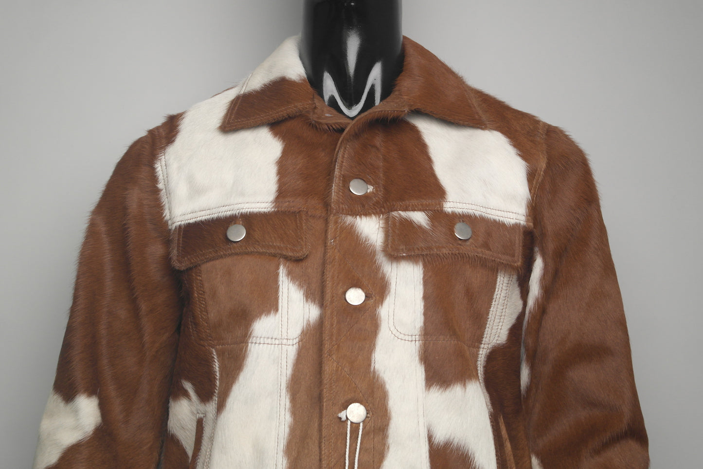 Unique Hair on Hide Cowhide Jacket for Women