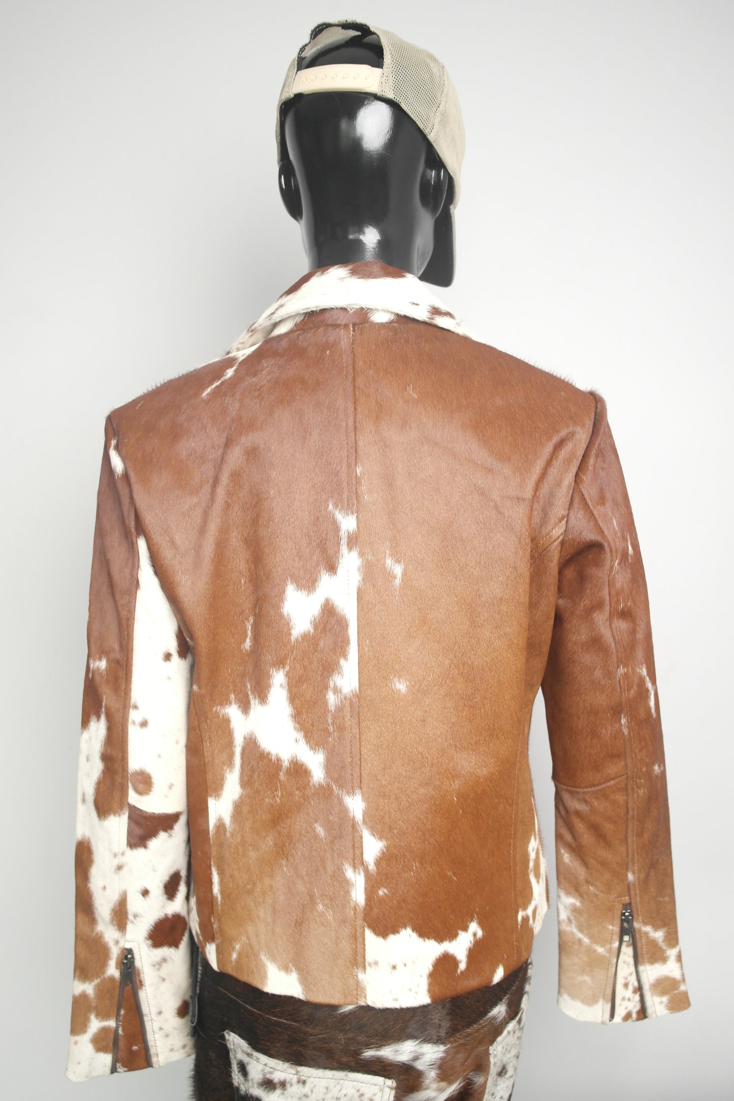 Stylish Cowgirl Cowhide Leather Jacket