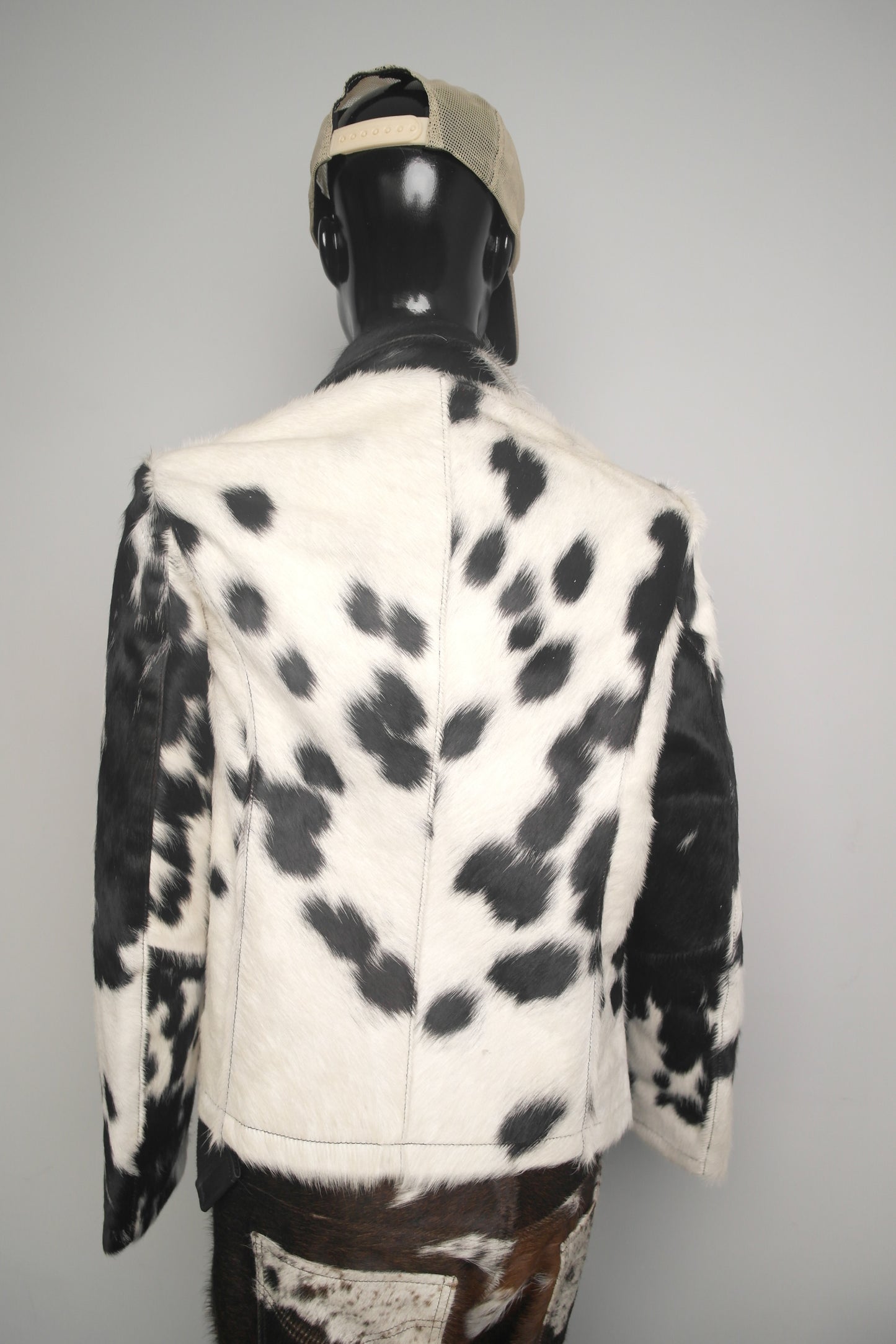 Unique Hair on Hide Cowhide Jacket for Women