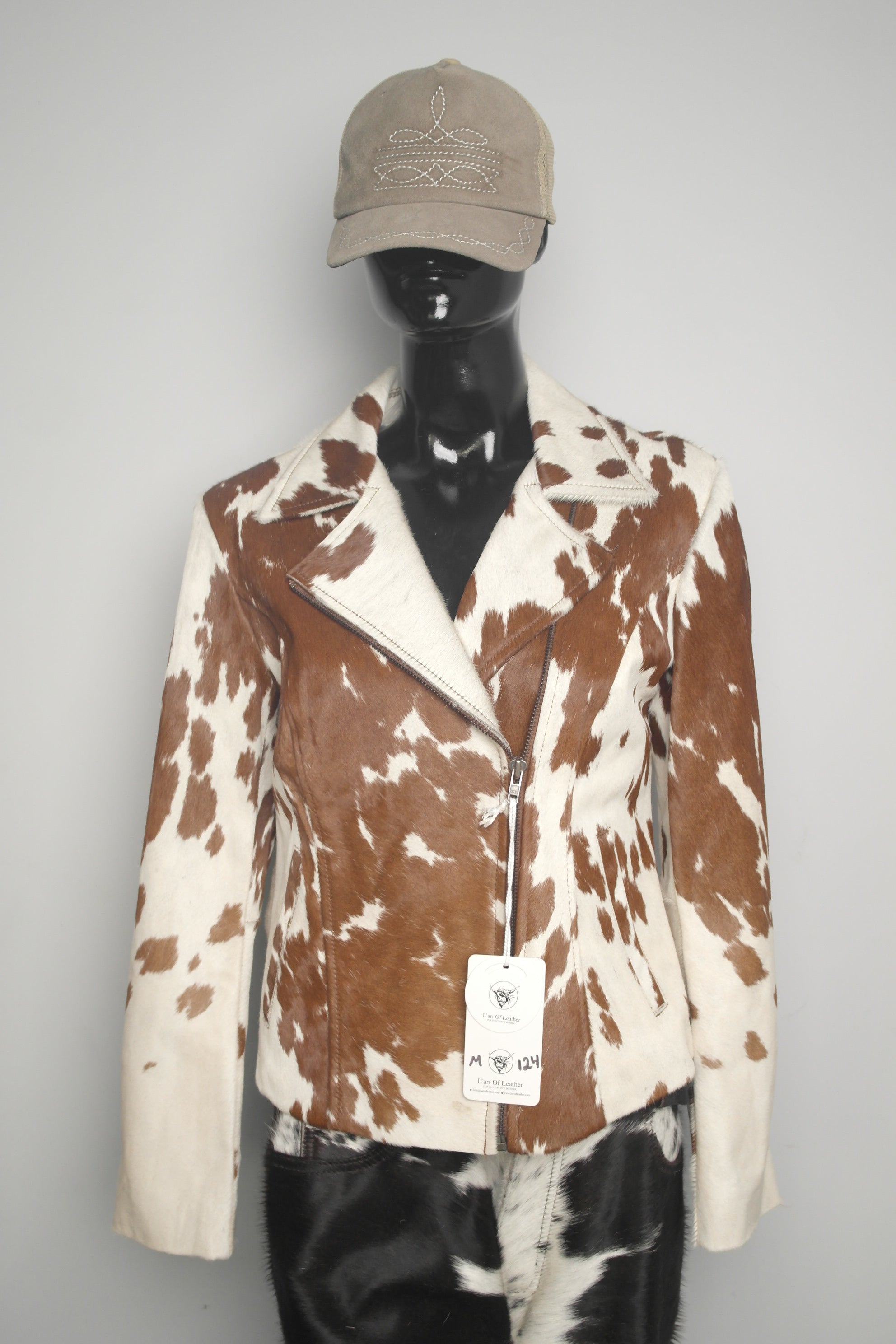 Timeless Cowhide Leather Jacket – Rugged Elegance