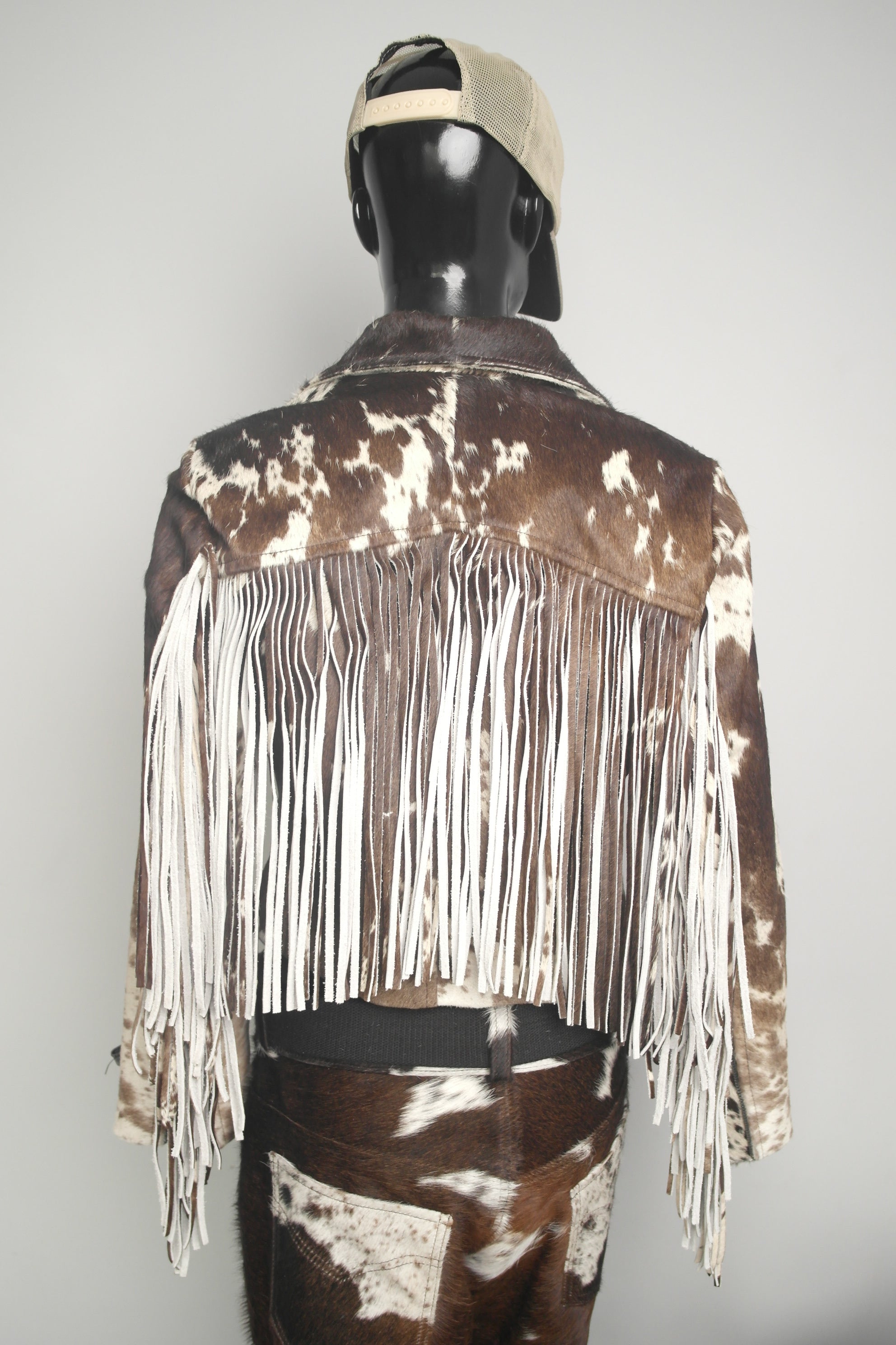 Women's Cowhide Fringe Jacket | Edgy & Fashionable
