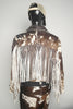 Women's Cowhide Fringe Jacket | Edgy & Fashionable