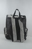 Genuine Leather Cowhide Hair on Backpack
