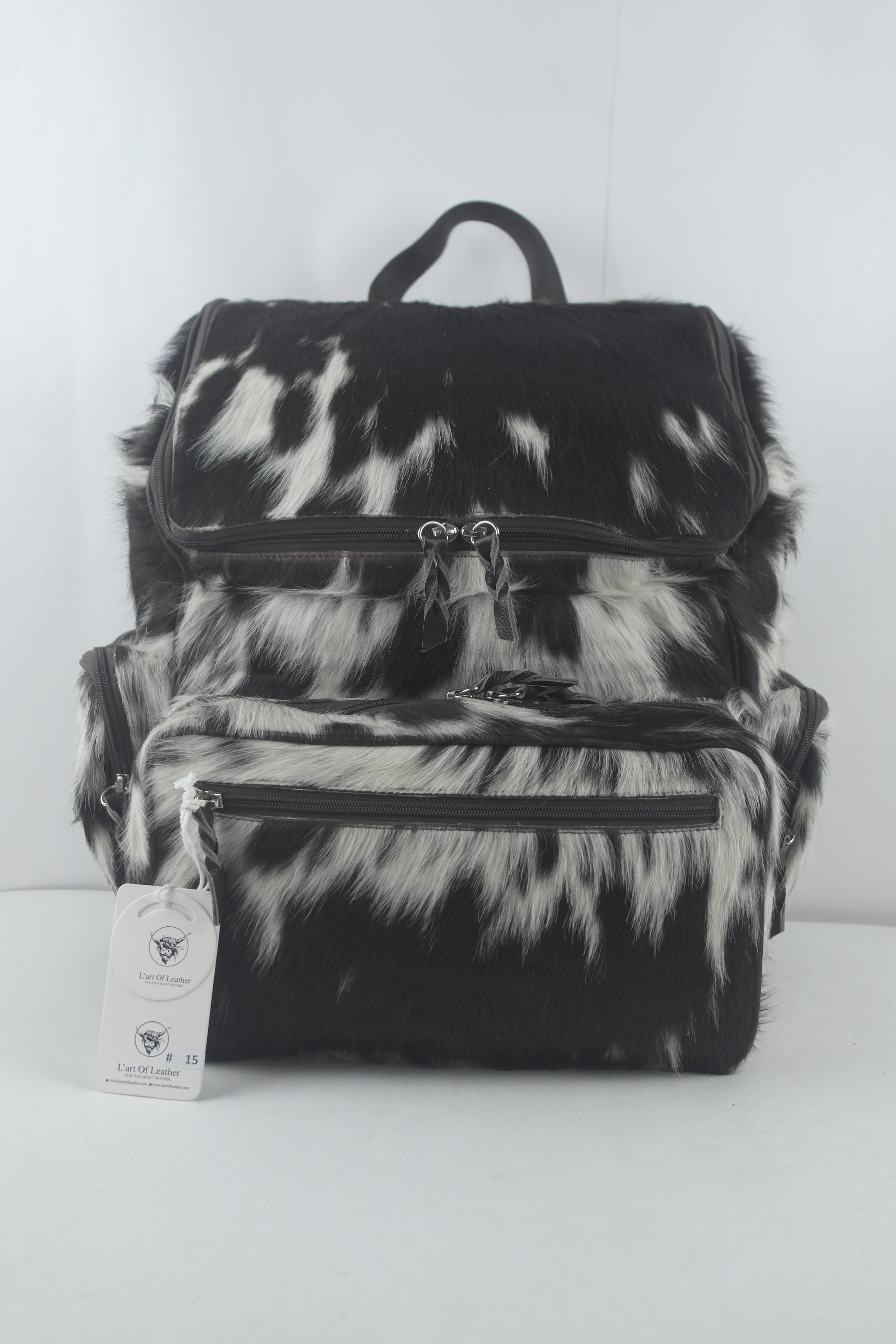 Cowhide Leather Handmade Western Backpack