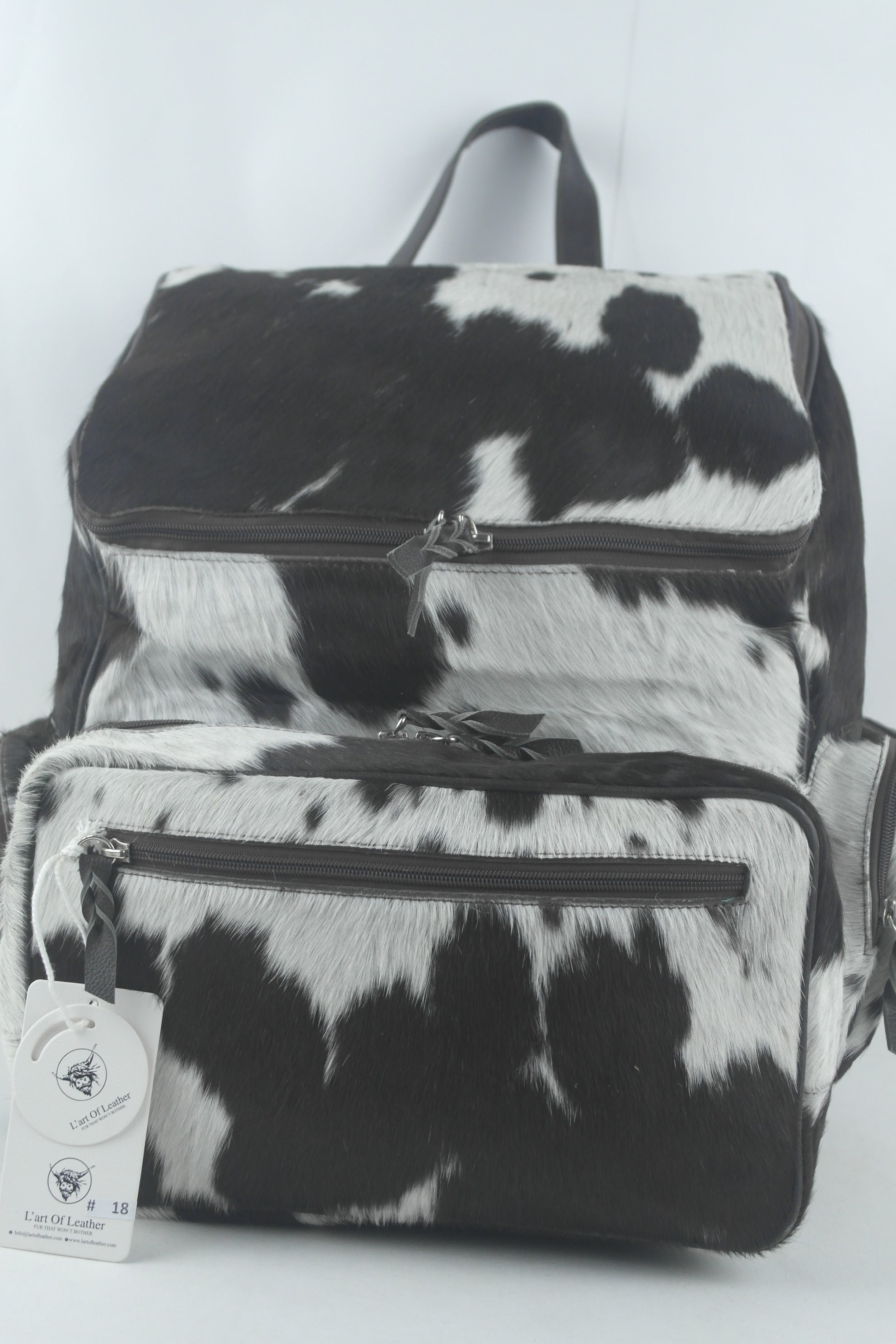 100% Genuine Leather Travel Bag, Backpack Bag