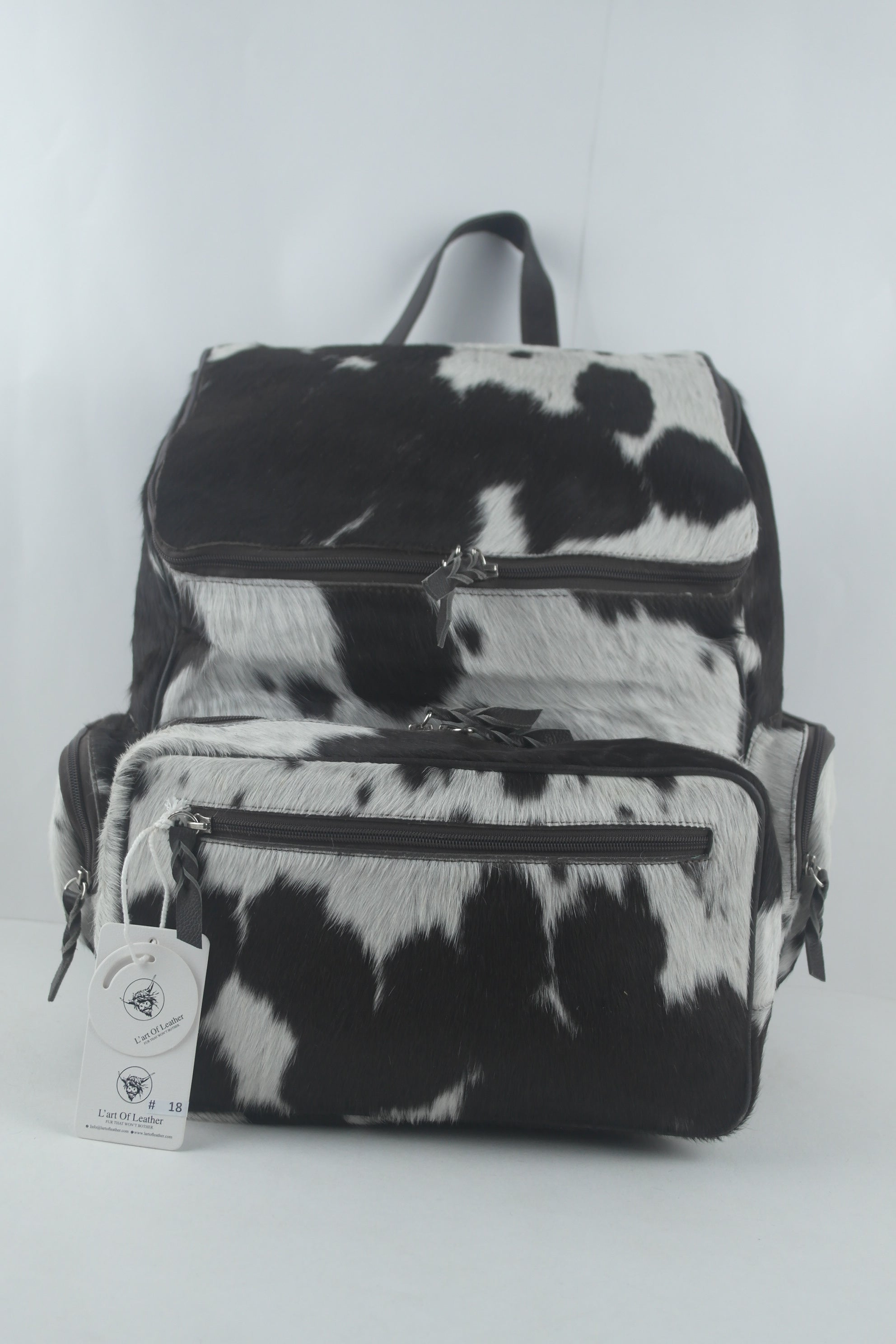 100% Genuine Leather Travel Bag, Backpack Bag