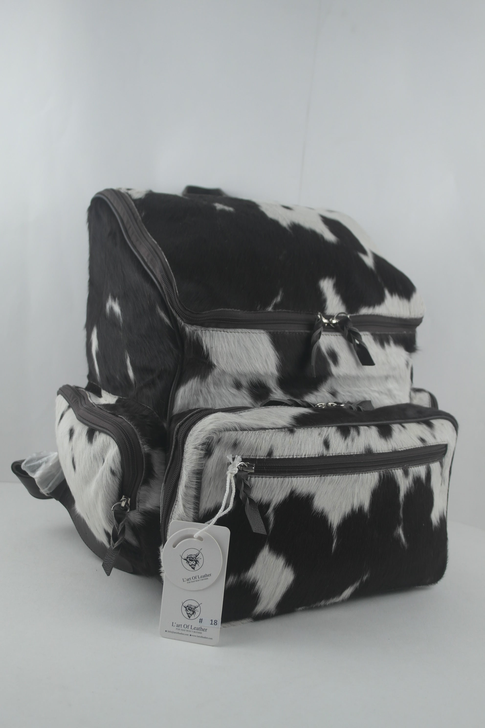 100% Genuine Leather Travel Bag, Backpack Bag