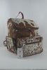 Genuine Leather Travel Bag, Cowhide Backpack Bag