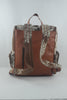 Genuine Leather Travel Bag, Cowhide Backpack Bag