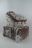 Genuine Leather Backpack Bag, Cowhide Travel Bag