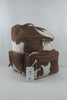 Cow Hide Leather Backpack Bag