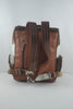 Cow Hide Leather Backpack Bag