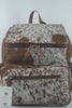 Sleek Cowhide Leather Backpack – Stylish & Functional