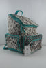 Genuine Leather Cowhide Hair on Backpack