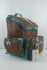 Cowhide Leather, Hair on Backpack