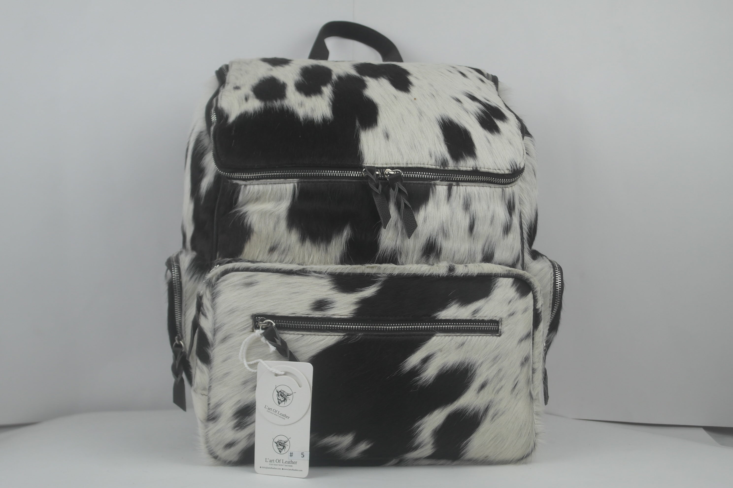 Natural Hair Hide Backpack