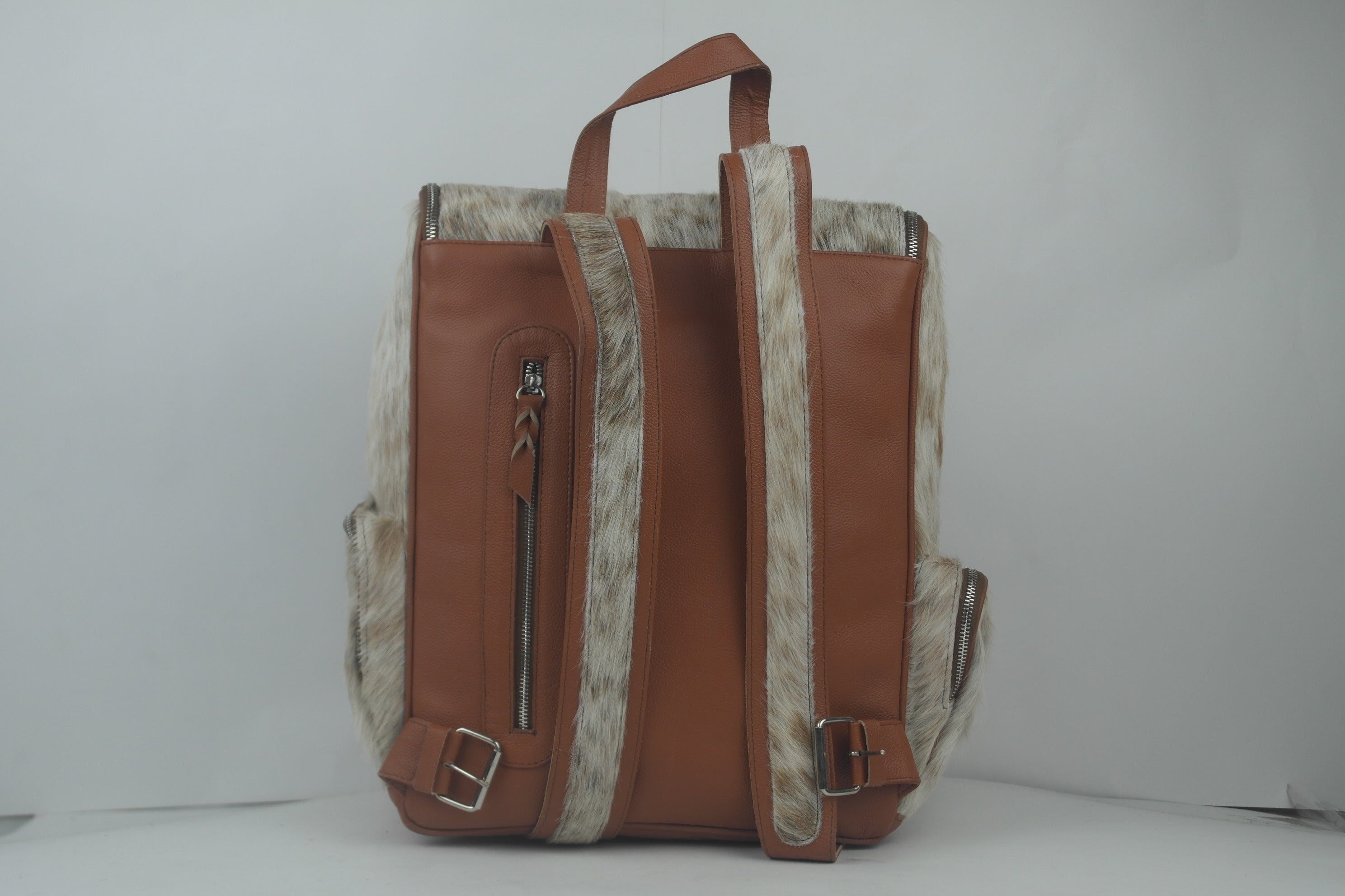 Cowhide Leather Backpack