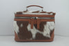 Handmade Hairon Cowhide Jewelry Box, Leather Accessory Box.