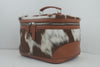 Handmade Hairon Cowhide Jewelry Box, Leather Accessory Box.