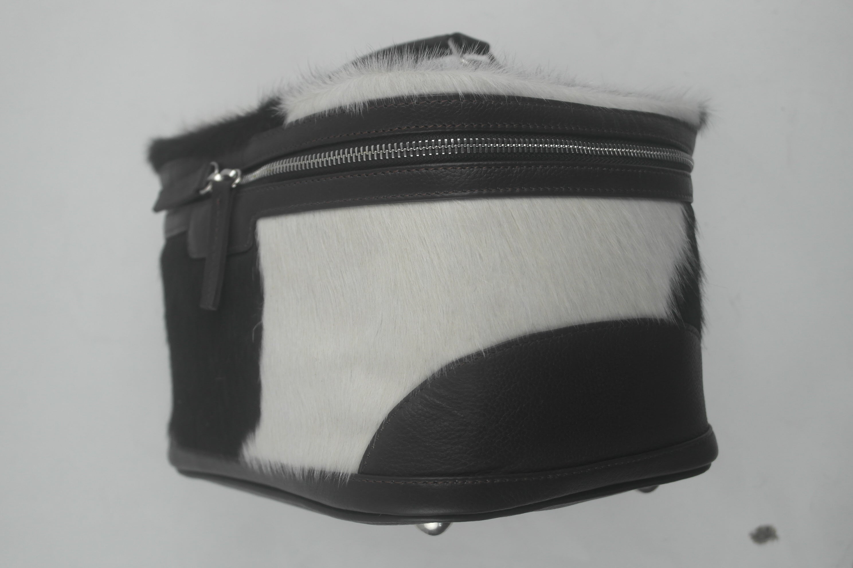 Cowhide Square Jewelry Box/Travel case