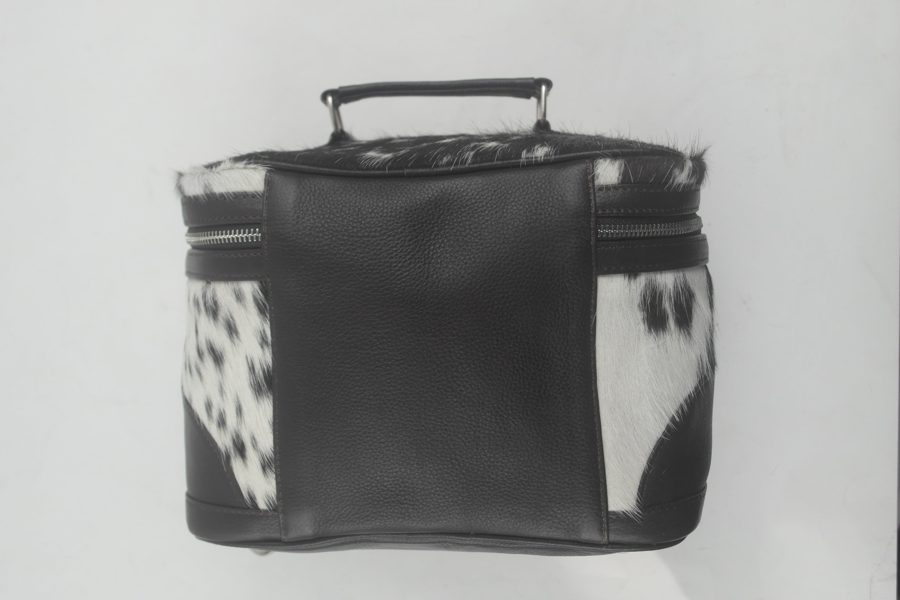 Handmade Cowhide Leather Makeup Box