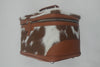 Cowhide Leather Jewelry Box for Everyday Use.