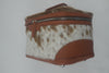 Cowhide Leather Beauty Box.