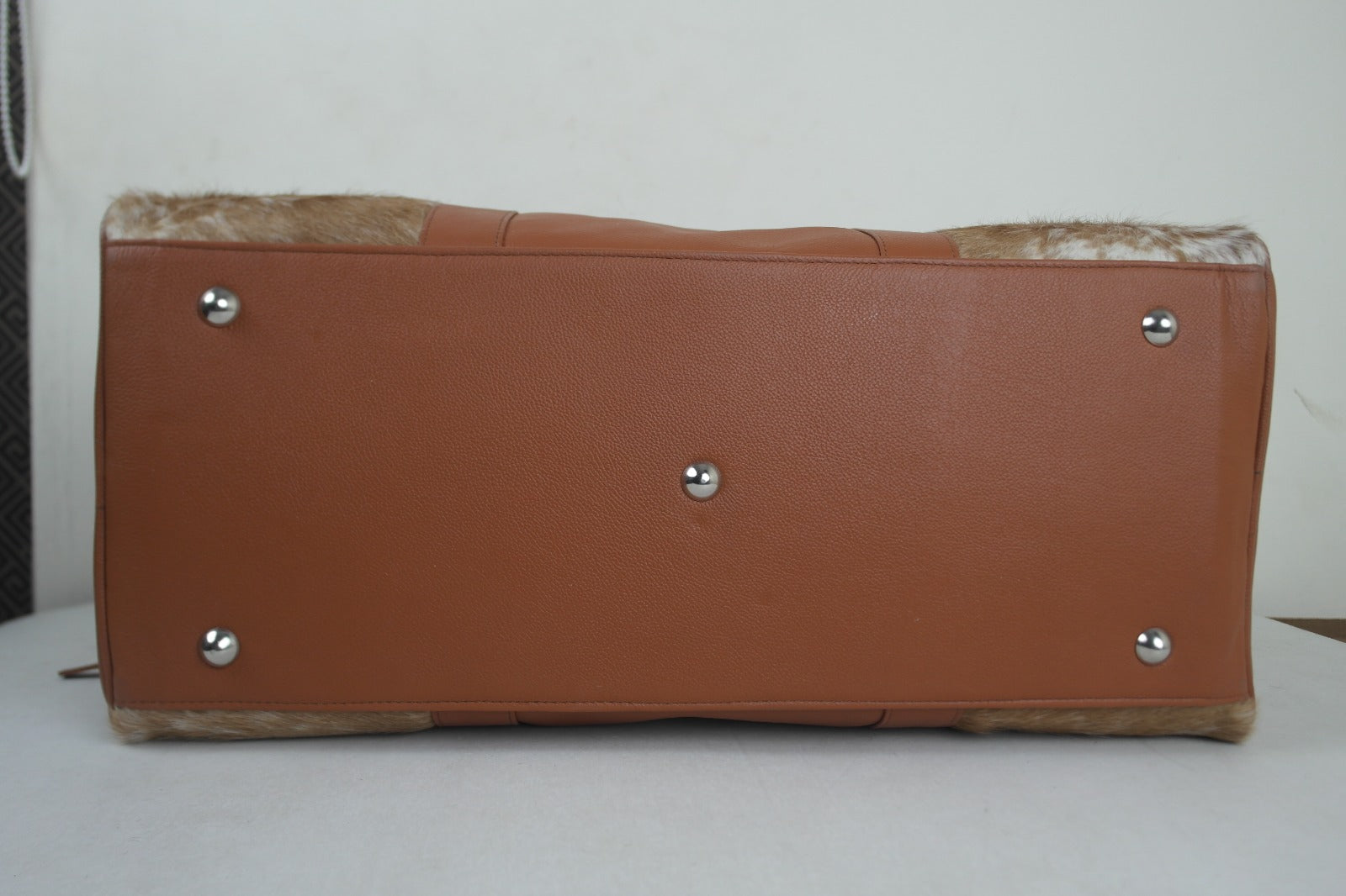 Cowhide Duffel Bag