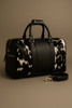 Cowhide Leather Duffle Bag – Luxe Travel Weekender