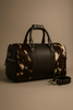 Cowhide Leather Duffle Bag – Luxe Travel Weekender