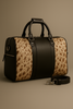 Cowhide Leather Duffle Bag – Handcrafted Weekender