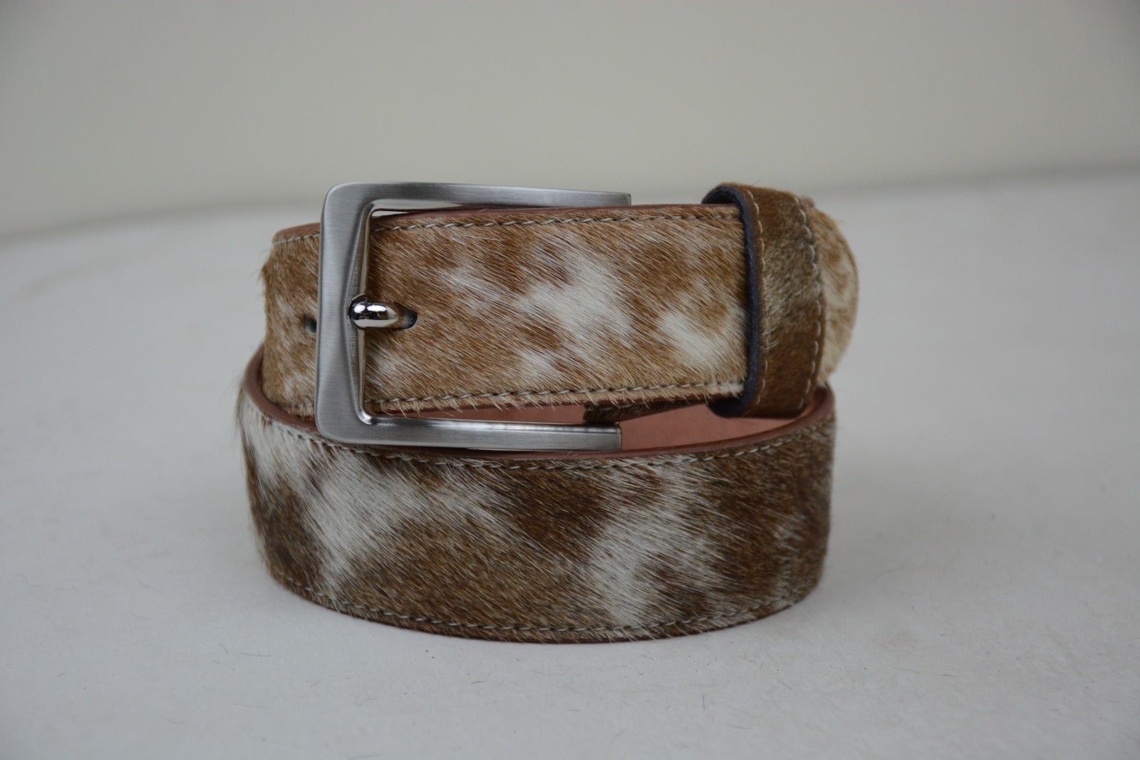 Tan Cowhide Leather Belt – Heritage Handcrafted Classic