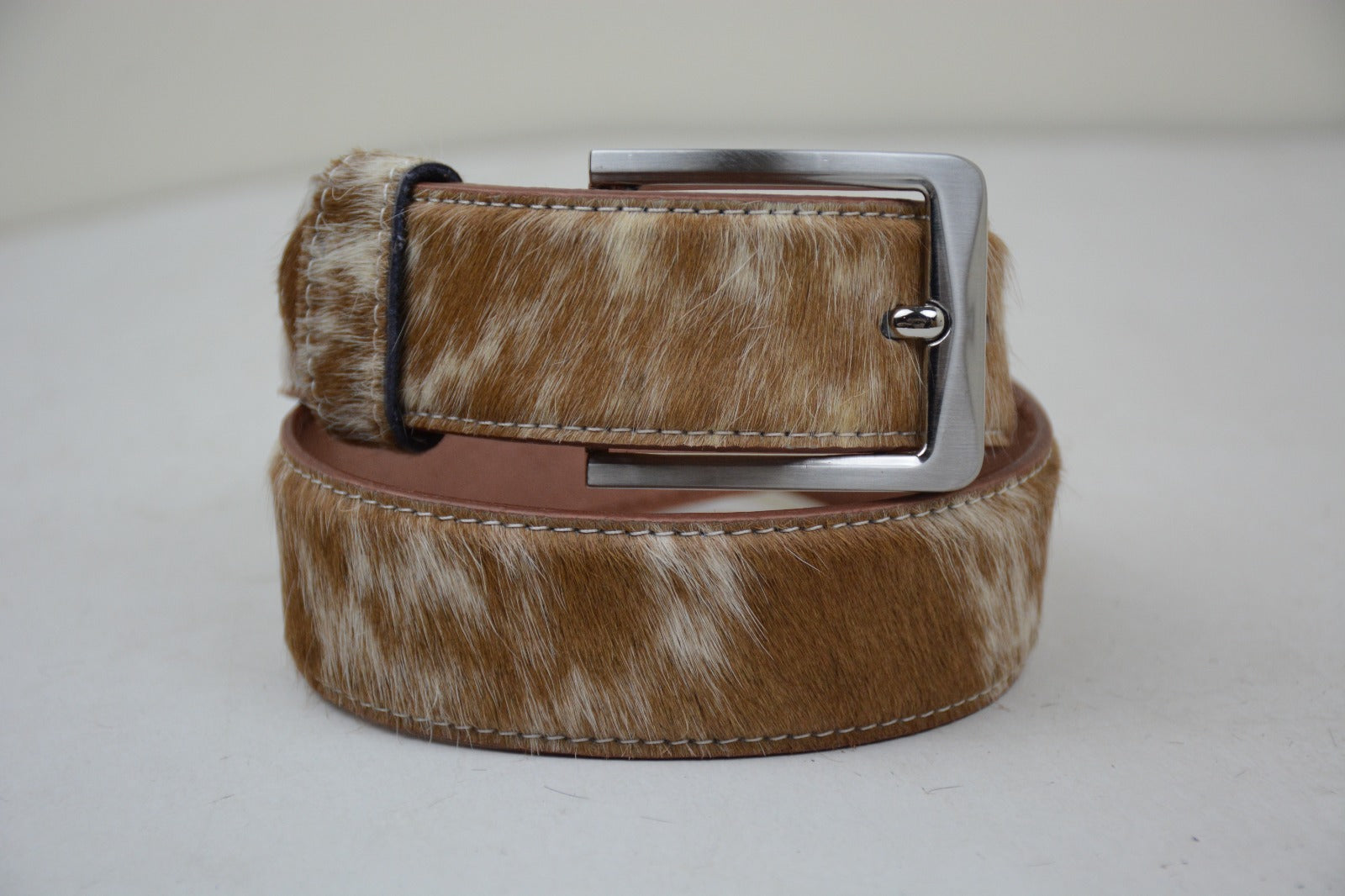 Tan Cowhide Leather Belt – Heritage Handcrafted Classic
