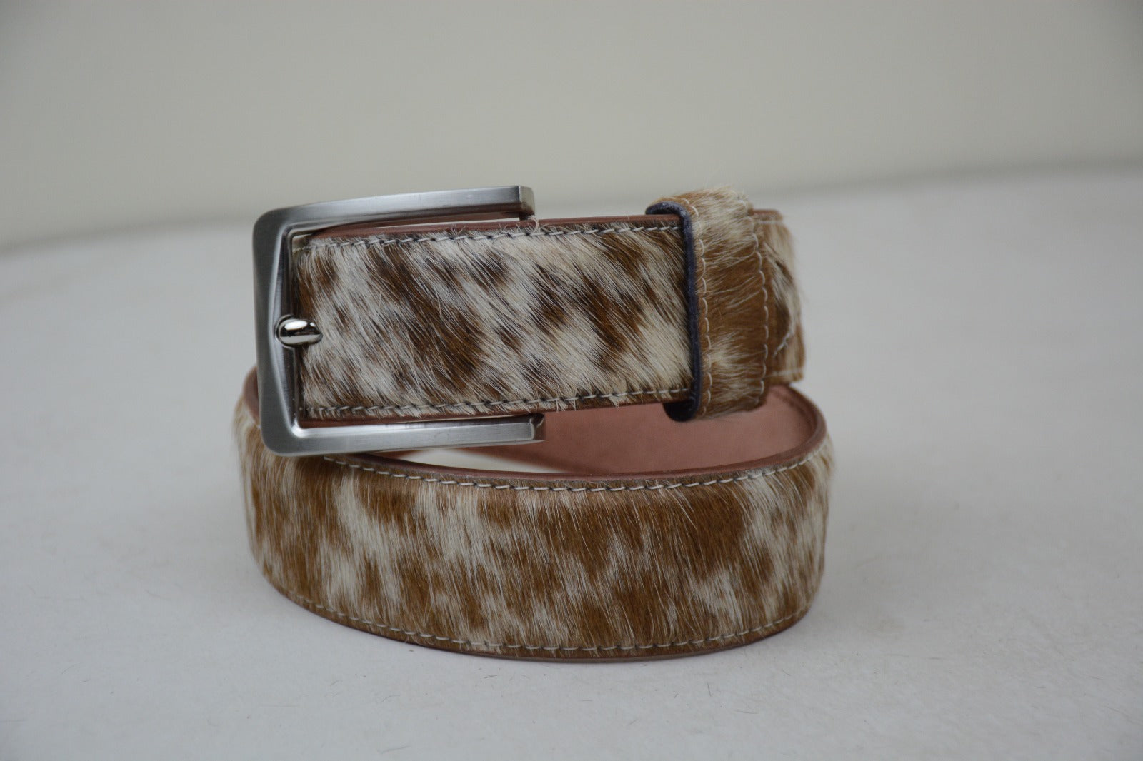 Tan Cowhide Leather Belt – Heritage Handcrafted Classic