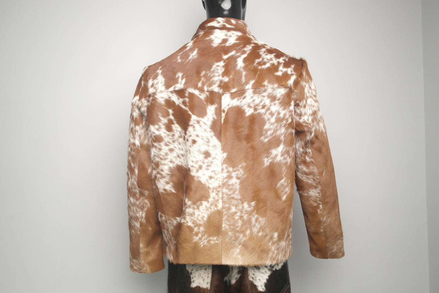 Cowhide Hair-on-Hide Jacket for Women - Western Chic