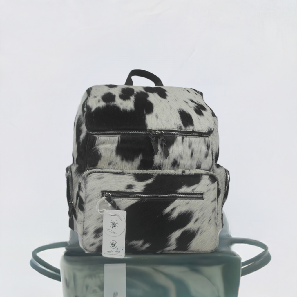 Natural Hair Hide Backpack