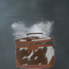 Cowhide Leather Jewelry Box for Everyday Use.