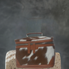 Cowhide Leather Jewelry Box for Everyday Use.