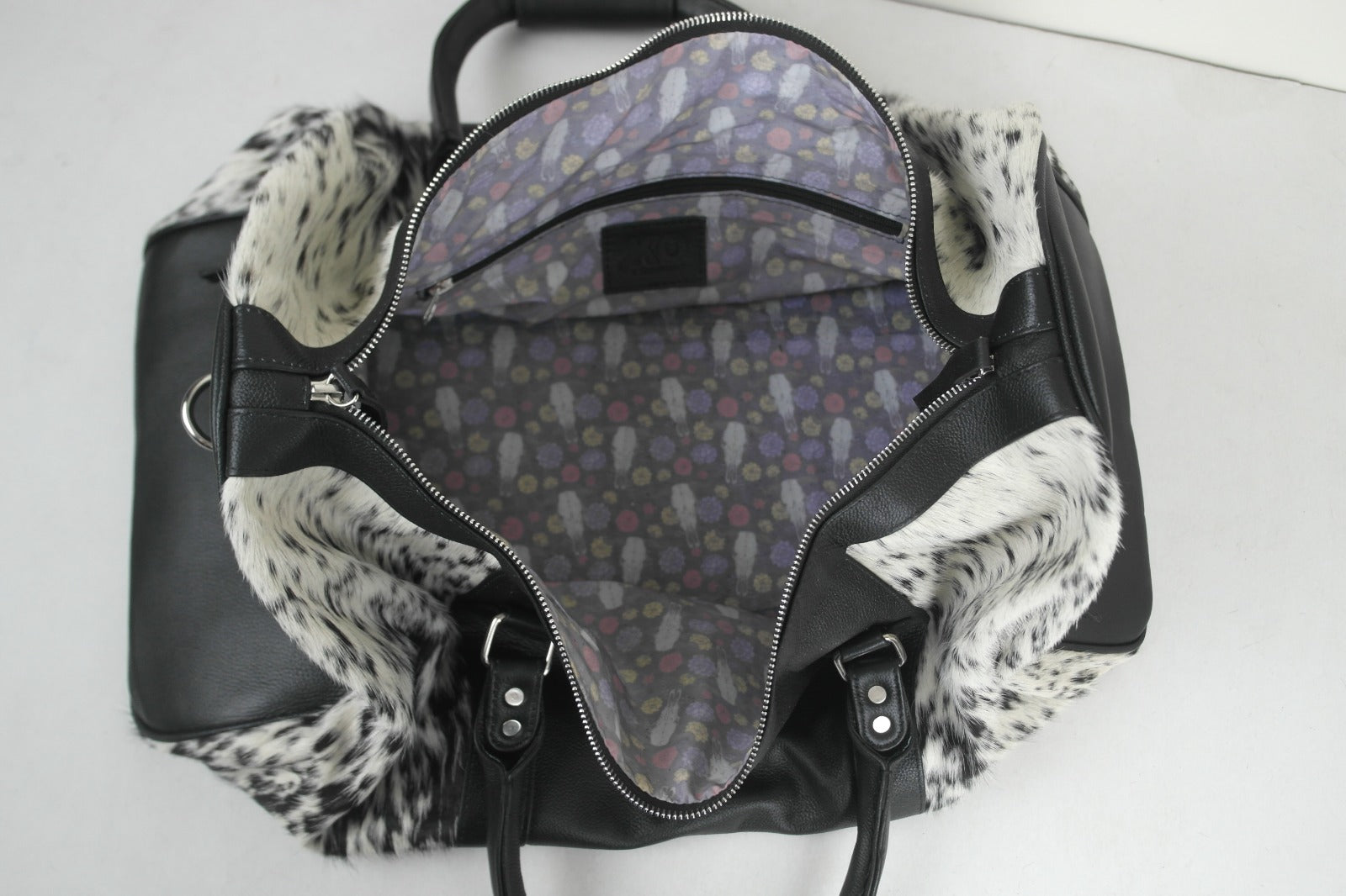 Genuine Cowhide Duffle Bag