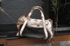Premium Quality Cowhide Leather Pet Carrier Bag for Cats and Dogs
