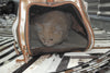 Premium Quality Cowhide Leather Pet Carrier Bag for Cats and Dogs