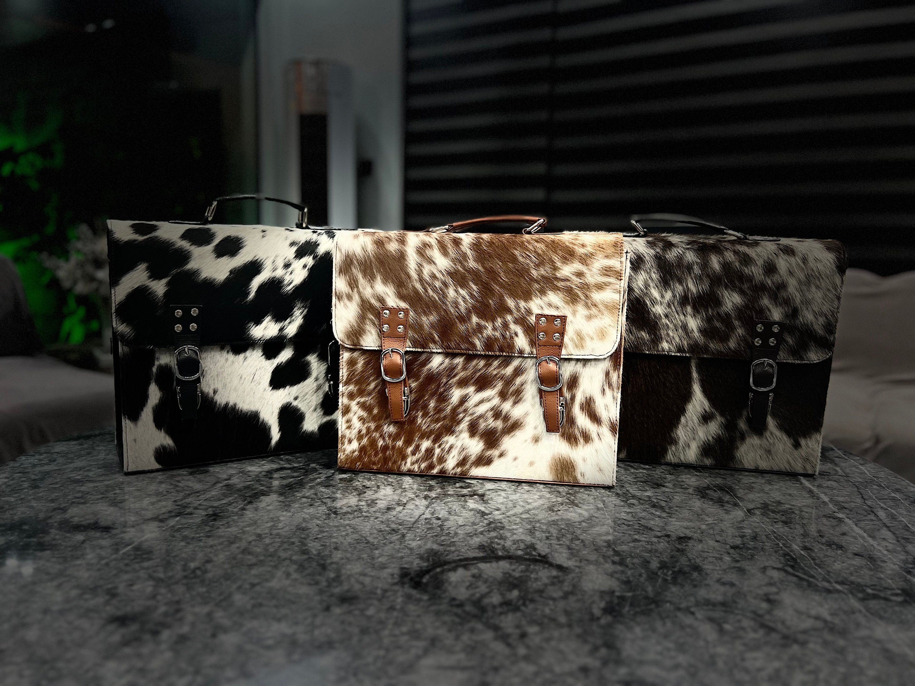 Cowhide Laptop/Briefcase Hand Bag